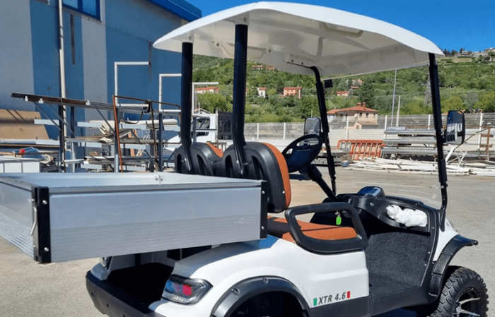 Veicolo elettrico 2 posti più cassone - Italcar Attiva XTR 2.6 - immagine 3
